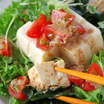 豆腐ごまだれサラダ