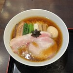 食煅 もみじ - 特製中華そば 1500円
                                大盛 150円
