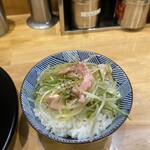 純米濃厚味噌ラーメンばんがり - 深うまネギ丼