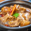 王富貴黄燜鶏 - 2024.11 土鍋豚足煮込み定食（1,050円）