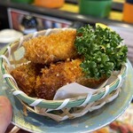 回転割烹 寿司御殿 - カキフライ