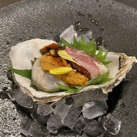 四ツ橋・新町 牡蠣と肉たらしビストロAKIRA - 