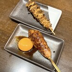 三酉屋 - 月見つくね