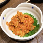 三酉屋 - あさりのチャンジャ