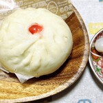 目黒五十番 本店 - 猫の顔よりでかい、マックよりもでかい椎茸マン