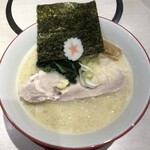 焼肉どうらく×上星商店 - 鶏白湯塩ラーメン850円