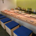 鮨かんどころ - カウンター席♪