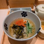 だし茶漬け+肉うどん えん - 出汁茶漬け