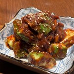 王道焼肉 豆だいふく - アボカドのキムチ