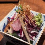 王道焼肉 豆だいふく - サラダ旬野菜