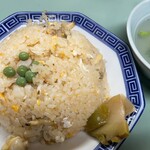 みんみん - みんみん(あさりチャーハン、スープ)