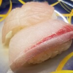 元禄寿司 - 黒瀬ぶり。