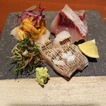 隠れ家愉膳 亥の子 - 質の良いさしみ盛合せ