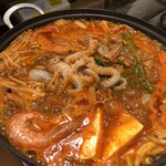 新大久保韓国横丁 海鮮ポチャ ヨスバンバダ - 
