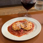 YORIMICHI - ひとくち椎茸のグラタン 400円