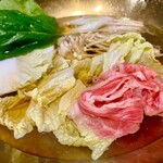 響 八馬 - 和牛しゃぶしゃぶ