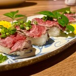 響 八馬 - ヒレ肉寿司