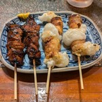 やきとり 三平 - 餅をバラで巻いたやつ！激ウマ