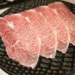 焼肉×創作びすとろ 笑進笑明 - 和牛トロ炙り焼き