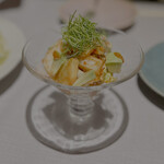 焼肉×創作びすとろ 笑進笑明 - 白菜と3種野菜の生キムチ