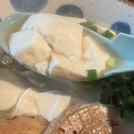麺屋 丸福 - 豆腐たっぷり‼️
