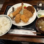 こいわ軒 - デラックスセット