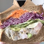 ルリイロサンド - 芸術的断面