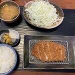 とんとん亭 - ランチロースカツ定食　1,180円
