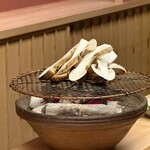 緒方 - 焼き松茸