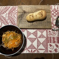 biodinamico - パスタランチのサラダ＆自家製パン