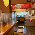 一寸亭 - 本日の座席より