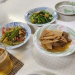 埼玉屋食堂 - 惣菜三点