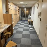 倉敷アイビースクエア - でも、大浴場へ行きます…脱衣所、キレイです♪