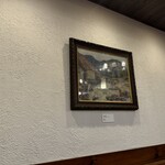 倉敷アイビースクエア - 【3日目朝】話好きなホールのお父さんから↑有名な画家の絵だと聞いたが、忘れました (･_･;