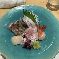 鮨 航 - 造り盛合わせ