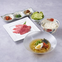 冷麺と焼肉御膳(5枚)セット