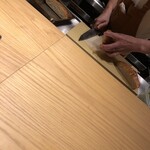 forare - パンも手作りで塩味が効いた美味しいフォカッチャでした