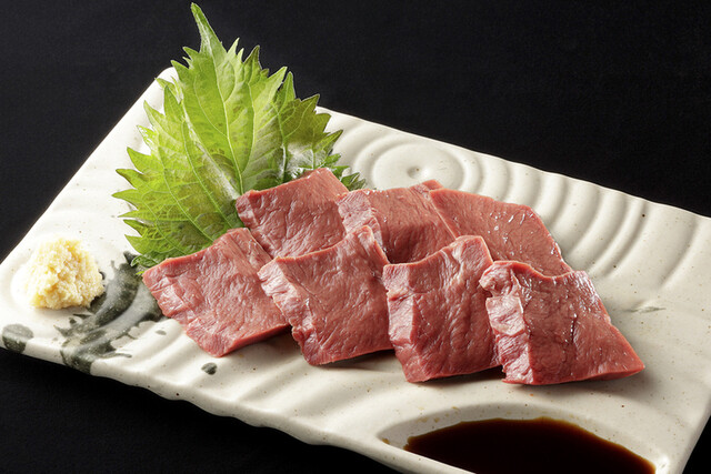 黒毛和牛 ハツ刺し