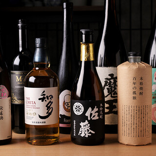 【飲み放題】日本酒やワイン、生ビールや希少な国産ウイスキーも