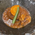 らぁ麺 まえ田 - ハンバーグ