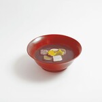 Cafe ふふふあん - なま麸のおしるこ