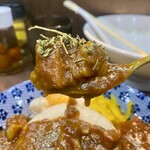 ヌードル＆スパイスカレー 今日の1番 - ポークカレー　あっぷ