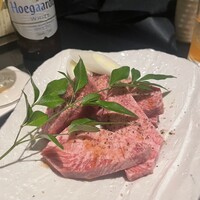 焼肉 喰心 - タン中厚切り