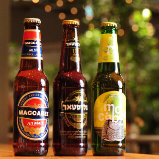 ビールやワインなどイスラエルのお酒を種類豊富にラインナップ！