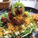 島野菜と島豆腐入りミートのタコライス（1,200円）