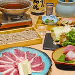蕎麦処 いなたや - 冬の名物・予約限定「蕎麦で〆る鴨鍋コース」