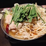 白木屋 - もつ鍋(２人前、もつ、もやし追加)