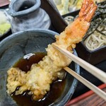 そば処 瀧乃家 - 海老天を頂く
