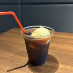 天ぷらバル 天むす 銀座 たけぞう - テイクアウト　　　コーヒーフロート