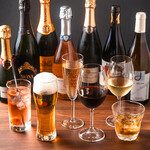 天ぷらバル 天むす 銀座 たけぞう - ワイン、シャンパン、沢山ございます！